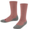 FALKE Unisex Kinder Active Warm K SO Wolle Funktionsmaterial dick atmungsaktiv 1 Paar Socken, Rosa (Wild Rose 8803), 23-26