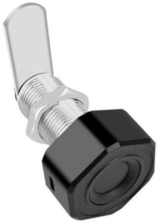 yomoe Tuya APP Smart Fingerprint Cassetta per Armadietti Cassetta Delle Lettere Cassetta Postale Serratura Elettrica Nera L20mm