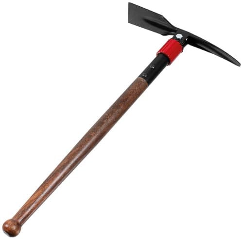 Fox Outdoor Pickel klappbar mit Holzstiel
