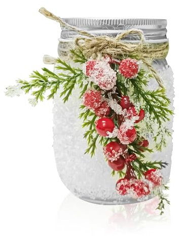 Weihnachtskerzen Duftkerzen im Glas, Duftkerze Weihnachten Dekoration, Mason Jar Kerzen Duft Geschenke