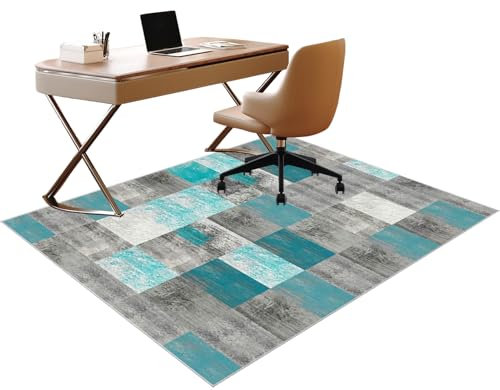 RxueSug Tapis Protection de Sol Chaise Bureau Tapis Chaise de Bureau Gaming Antidérapant Tapis de Sol pour Chaise Gamer Ordinateur Silencieux Chairmat Tapis Chaise Gaming 160 x 200 cm