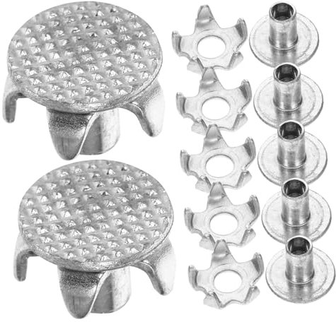 VALICLUD 45stücke Anti-rutsch Schuhspikes Für Winter Tragbare Eisspikes Mit Zähnen Für Bergsteigen Wandern Und Schneearbeiten Kompakt Und Leicht Zu Transportieren