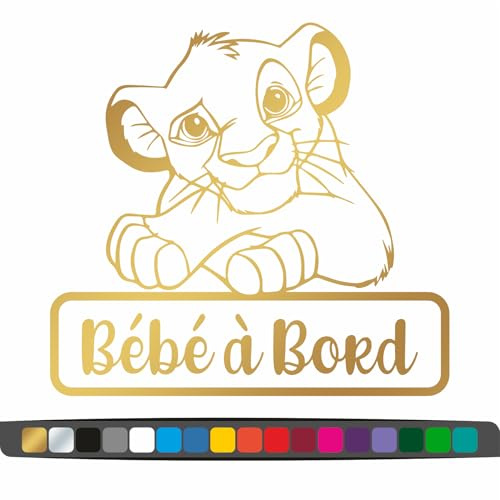 Stickers 'Bébé à Bord' pour Motos et Voitures : Assurez la sécurité avec style ! Autocollants de qualité, faciles à poser et retirer, pour signaler la présence de bébé à bord de vos véhicules