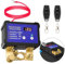 GEARMONSTER Ferngesteuerter Batterietrennschalter 12V Batterie Trennschalter 240A mit Led-Spannungsanzeige Anti-Diebstahl Schalter für Auto, RV, ATV, Boot