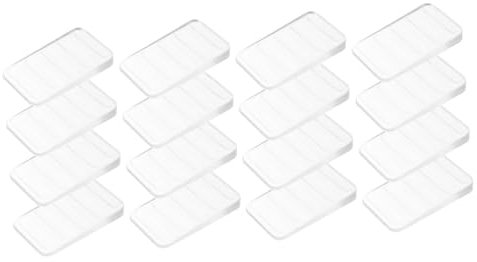 DECOMELODY 16stücke Möbelkeile Für Tisch Und Toilette Transparente Nivellierunterlagen Aus Robustem Für Stabile Möbel Und Effiziente Anpassung