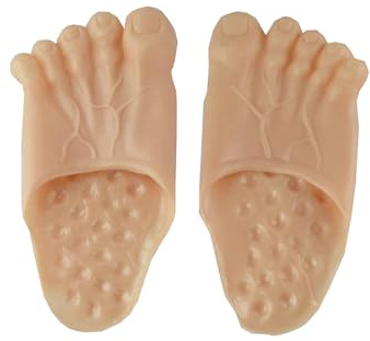 Zapatillas | Pantuflas Mocas - Novedad Cómodas Amplias para Hombres Disfraz Fiesta Traje Interior Exterior Casa Halloween