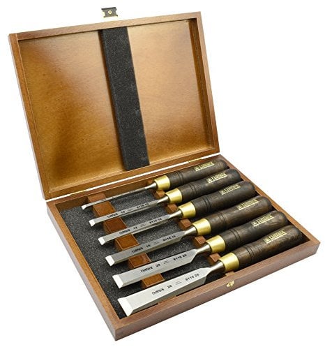 Narex Chisels - 8116 Cabinetmakers Chisel Boxed Set (Black)