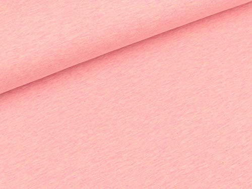 ALB Stoffe Bio-Single-Jersey Rose Melange