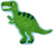 Sass & Belle Roarsome Dinosaurier T-Rex Teppich Grün