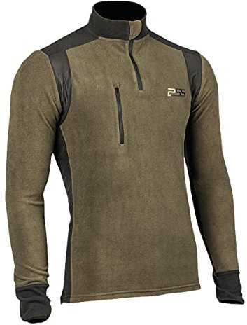 PSS Fleeceshirt X-Treme Polar Grün/Schwarz Größe L