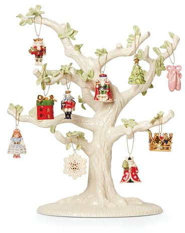 Lenox Nutcracker 10-Piece Ornament Set, 0.70, Multi
