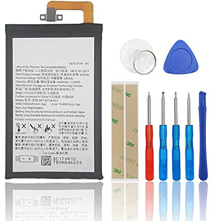 SwarKing Ersatz Akku Kompatibel mit BlackBerry Keyone DK70 DTEK70 BAT-63108-003 with Toolkit