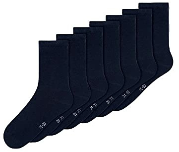 PIECES Unisex Nknsock 7p Solid Noos