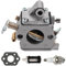ZAMDOE MS170 Carburatore per Stihl 017 018 MS180 MS170 MS170C MS180C MS 180 MS 170 Motosega, sostituisce ZAMA C1Q-S57A C1Q-S57B 1130 120 0603