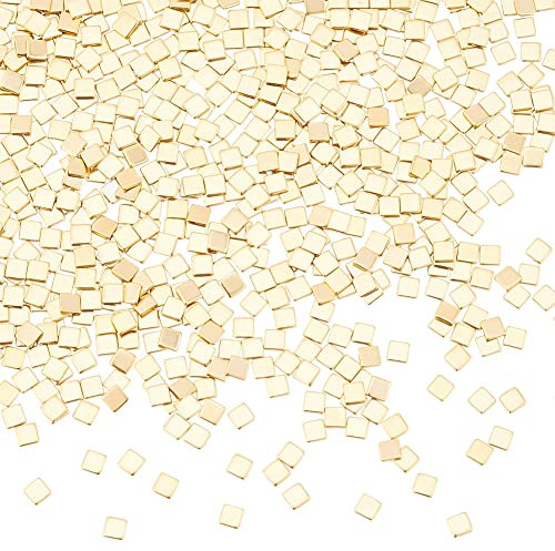 DICOSMETIC 500 Stück Lötchip In Quadratischer Form Goldener Reparaturchip Vorgeschnittene Chips Löten Ultrakleine Lötchip Reparatur Elektronisches Löten Für DIY Schmuckherstellung