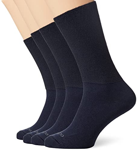 Camano 005913004 - Online Unisex diabetic Socks 4p, Größe 35/38, Farbe navy