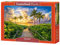 Puzzle 3000 pièces : Lever de Soleil coloré à Miami, USA