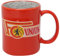 1. FC UNION Berlin Tasse Becher Kaffeetasse Logo 3D rot Keramik 300ml