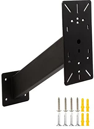Gudwells Universal Outdoor Keypad Mounting Pedestal GooseNeck Post for Mighty Mule GTO Ghost Controls TOPENS CO-Z Liftmaster JUJIANG gate Opener Wired Wirelss Keypad, Powder Coated