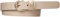 Tommy Hilfiger Damen Gürtel Essential Effortless 2.5 Ledergürtel, Beige (White Clay), 135 cm