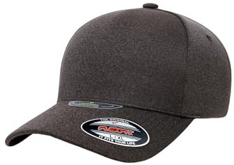 Flexfit Unisex 5577UP-Unipanel Melange Cap Baseballkappe, melangedarkgrey, L/XL