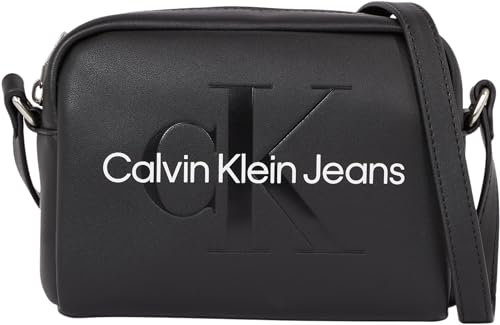 Calvin Klein Jeans Women SCULPTED CAMERA BAG18 MONO, Fashion Black, One Size