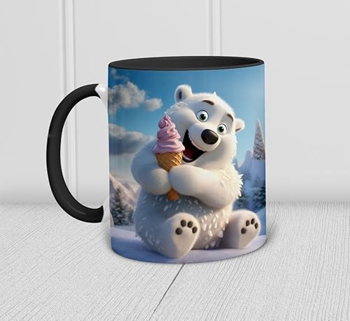 PS Made With Love For You Happy Polar Bear Mug
