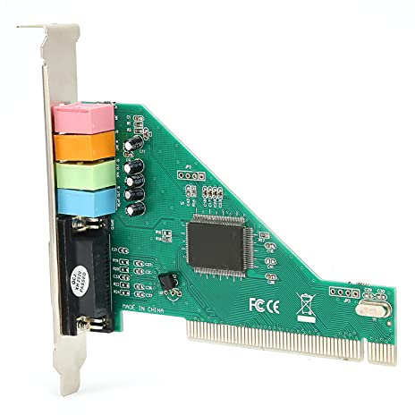 NIZUUONE Carte Son PCI 120dB, Lecture Recto Verso, Accessoire Informatique, 4 Canaux, 98 8738