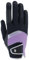 Roeckl Sports Reithandschuh Millero, Freizeit Sommer Handschuh, Schwarz/Lila 7.5