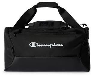 Champion Unisex Performance Duffel Bag Small, Schwarz (KK001), Uni, Schwarz (Kk001), Reisetasche