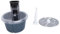 Coupe-légumes électrique, Kit de Coupe-récipient Professionnel pour Robot Culinaire avec Acier Inoxydable de qualité Supérieure, Matériau ABS pour TM5 TM6