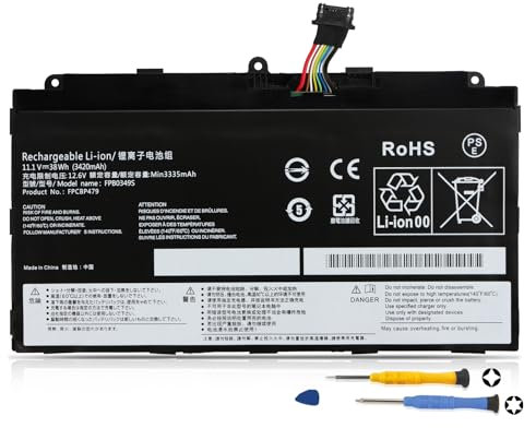 K KYUER 38Wh FPCBP479 Laptop Akku für Fujitsu Tablet Stylistic Q616 Q665 Q738 Q739 Series 2-in-1 Detachable Tablet PC FPB0349S FPB0326S CP786659-018 CP690859 CP690859-01 CP700540-01 3ICP6/56/77