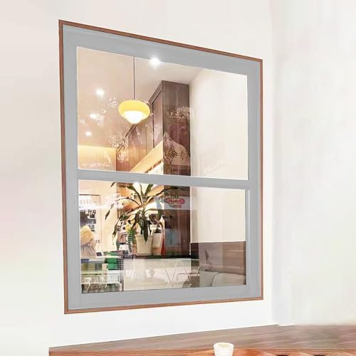 Ventanas Aluminio Ventanas Corredizas con Marco de Aluminio, Ventanas Ventiladas para El Hogar con Vidrio y Cerradura, Contraventanas para Casas, Lofts, Casas de Juegos, Ventanas de Baño(White,18x40in