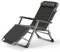 Widppsopt Chaise Longue Pliante, Fauteuil inclinable de Jardin, Fauteuil inclinable réglable Siesta avec Appui-tête et Repose-Pieds, Salon de détente pour terrasse, Plage, Balcon
