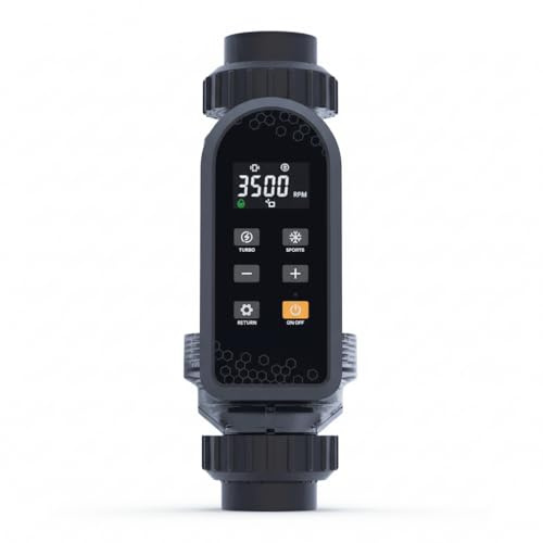 Nix Pool Clorador Salino para Piscinas con WiFi, Control por App, Desinfección de Piscinas por Electrólisis Salina, Control de pH (LC250A - 25 gr/h)
