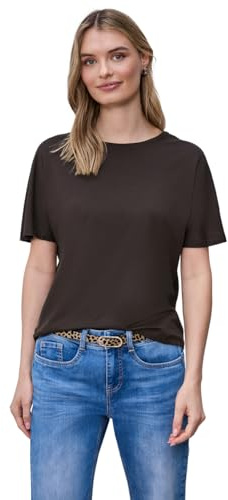 Damen Basic T-Shirt mit Dropped Shoulders