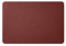 Eglooh - Herms - Schreibtischunterlage aus Leder Bordeaux Rot cm 65x45 - Handwerkliche Nähte und abgerundeten Kanten - Made in Italy