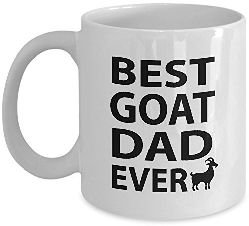 Mug Goat Dad – I Like Goats – Got Goats – I Love My Goat Coffee Mug – Goat Lover Mug à café – Tasse à café – Proud Owner Of A Goat (325 ml)