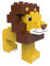 BIOBUDDI Wilde Tiere | Löwe in der Savanne, 11 Teile, 100% kompatibel mit Lego & duplo, klimaneutral hergestellt in EU (Niederlande), 97% Bioplastik, BB-0102