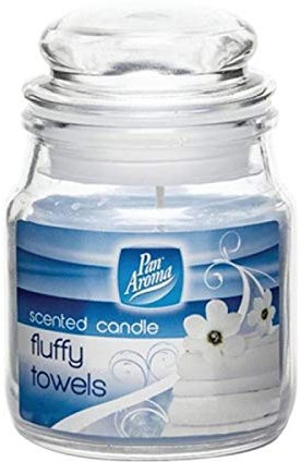 Pan Aroma Fluffy Towels Scented Candle – Small jar