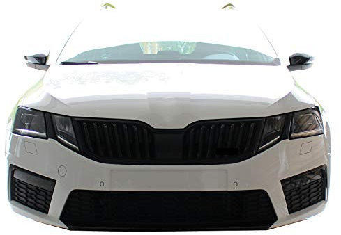 Folie Cover für Scheinwerfer Zwischensteg Auto Fahrzeug optisches Tuning Aufkleber (Facelift D073)