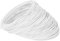 100 mètres forme ronde blanc 0.55mm / 0.02in fil de fer galvanisé cravates blanches jouets stockage de câble jardinage produits électroniques