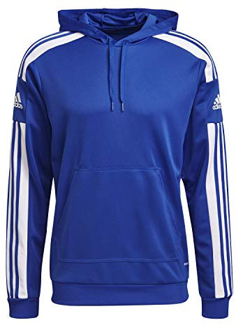 adidas Herren Squadra 21 Hoodie Royal Blue/White, M