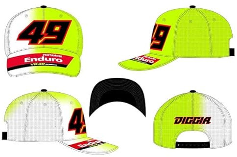 VR46 Team,Cap,Uomo,Multi,