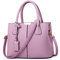 DORRISO Moda Donna Borsa a Mano Grande Capacità Borsa a Tracolla Elegante Borsa Messenger Ornamenti di Moda PU Pelle Tote Borse Comodo Donna Borsa Tracolla Viola