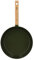 OGO LIVING - POÊLE ECTOR 28CM EN ALUMINIUM KAKI AVEC MANCHE EN BOIS - 7930295 - Tous feux dont induction