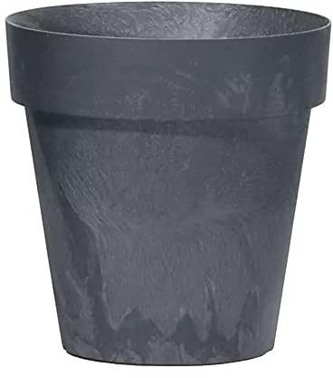 CUBE BETON EFFECT 1,2L. Topf, Abmessungen (mm) 140x140x124, Farbe Anthrazit
