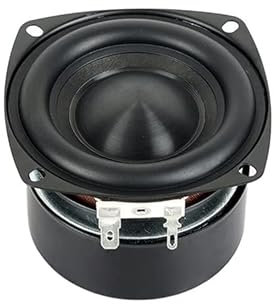 1 Uds. Altavoz de graves HIFI de 3 pulgadas 4Ohm 8Ohm 25W unidad de altavoz de Audio portátil Bookshlef Subwoofer altavoz de cine en casa (Color : 2, Size : 8Ohm)