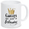 artboxONE Tasse Queens Are Born In February von Tanya Kart - Kaffeetasse Liebe