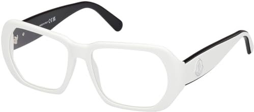 Moncler ML5197 021 WHITE 54/16/140 Damen Brillen